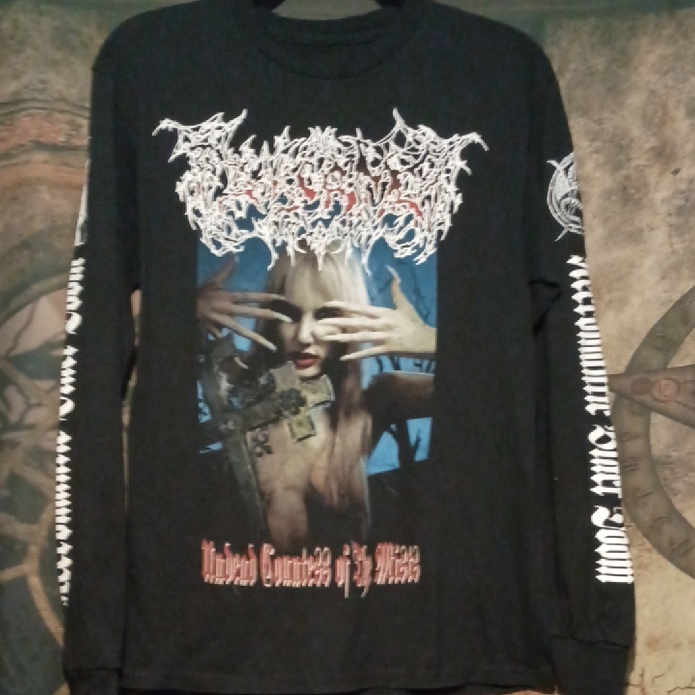 Worm Black Graphic Long Sleeve Shirt